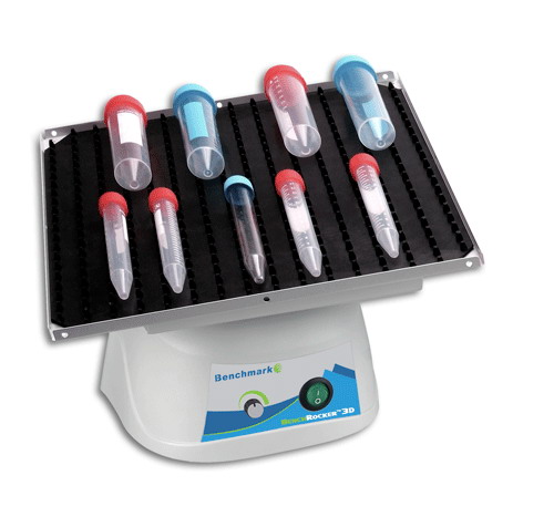 BenchRocker 3D Nutating Shaker,  variable Speed, 12x12 Platform with 2 Mats, 115V (US Plug)	