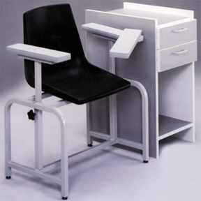 Chair, Blood Drawing w/drawer
