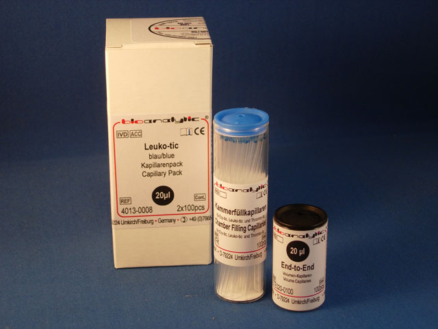 Replacement Capillary Packs for Erytic Kits
