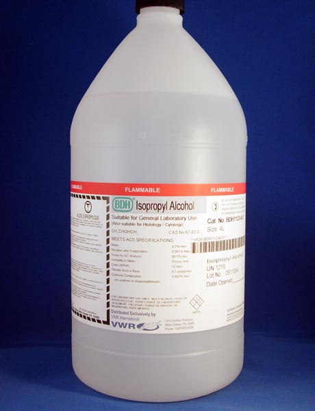 2-Propanol, ACS Grade, 99.5%, 4 L