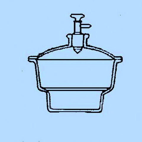 Desiccator, 150 x 220mm