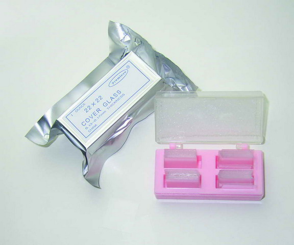 Microscope cover glass, 18 x 18mm