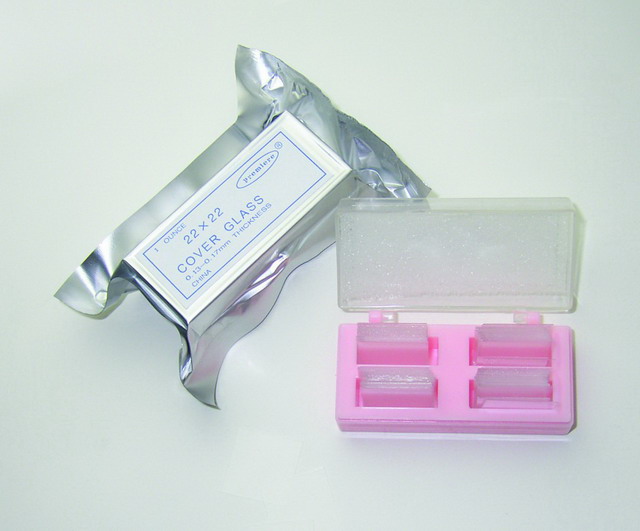 Microscope Cover Glass, 22x22mm #2 thickness, 1 ounce