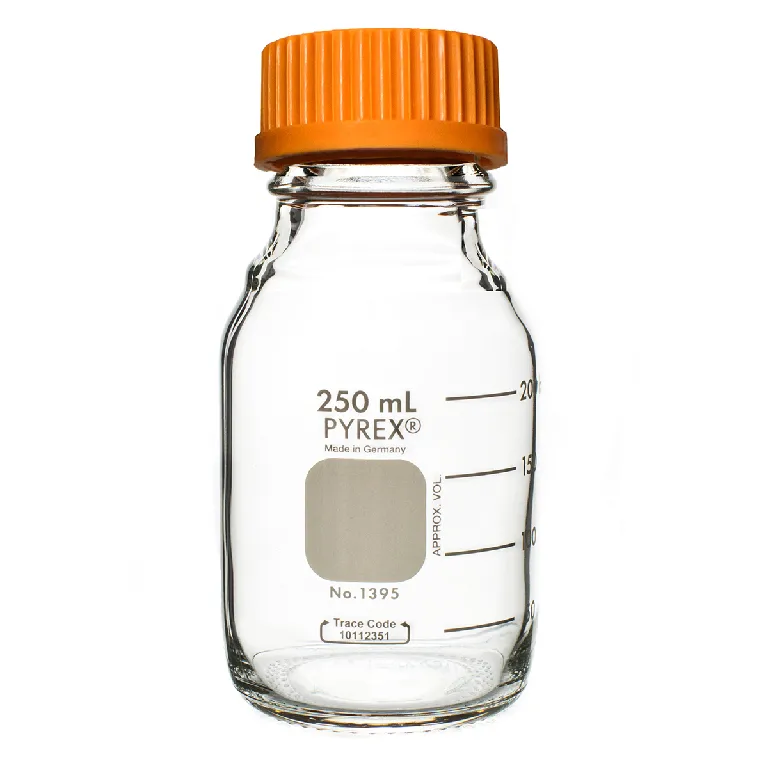 Pyrex Media Bottles, 250 mL