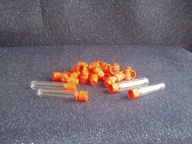 Cap, Plug 12 x 75 (orange)