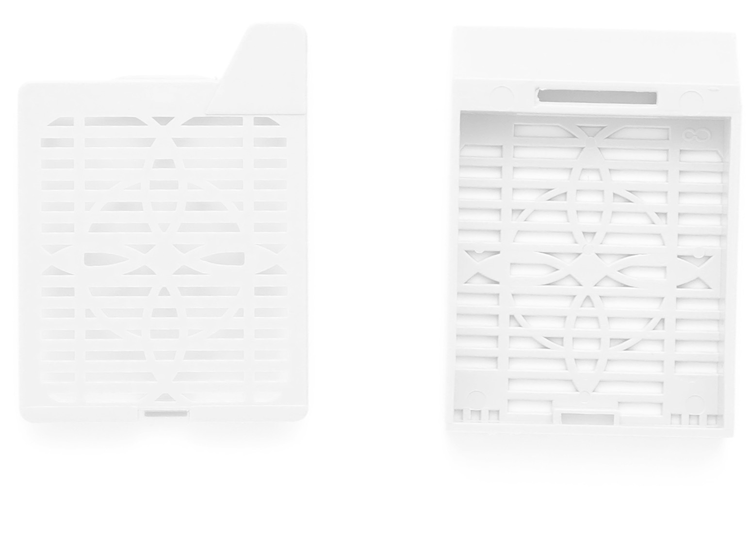 Pi Slotted Cassettes, White