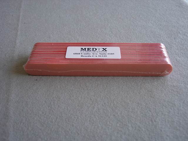 Premium emery boards - Salmon