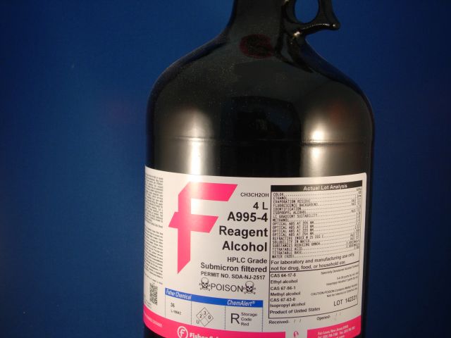 Reagent Alcohol (Ethyl), HPLC Grade