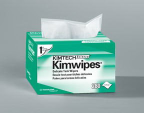 Kimberly-Clark* Kimtech Science* Kimwipes* Delicate Task Wipers, 11.8 x 11.8 in. (30 x 30cm)