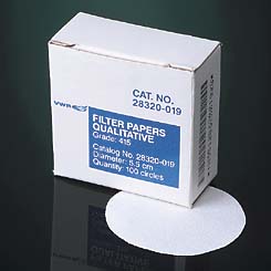 Grade 415 Filter Paper, Qualitative, Crepe