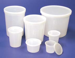 White Specimen Storage Container - 1.07L