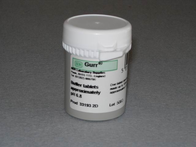 Gurr's Buff Tab 50/Pk PH 6.8