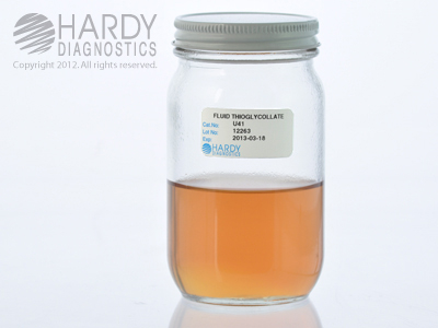 Fluid Thioglycollate, 100mL, 8 Ounce Jar