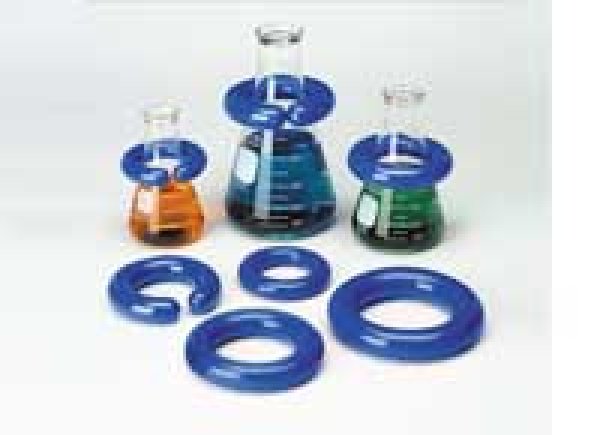 Vinyl-Coated Lead Rings (C shape), fits 250 to 1000 mL