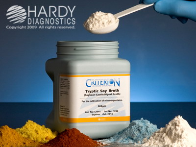 Nutrient Gelatin, CRITERION Dehydrated Culture Media, 500gm wide-mouth bottle