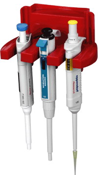 Tri-Clamp-ette, holds 3 pipettors- Purple