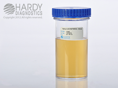 Tryptic Soy Broth (TSB), with Lecithin & Tween