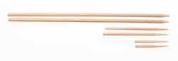 smartPicks Wooden Inoculation Picks, Large, Semi Point (Length: 152.4mm)