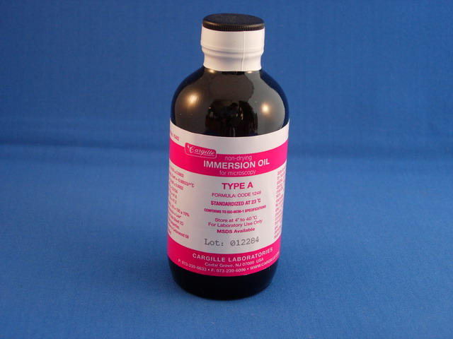 Immersion Oil - Low visc. 4oz