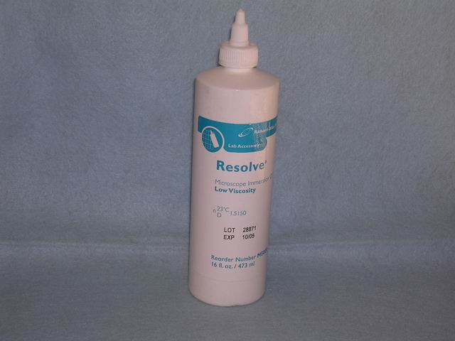 Immersion Oil - Low visc.
