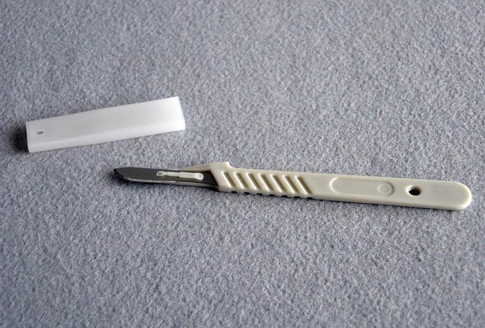 Disposable, Sterile Scalpel   #10