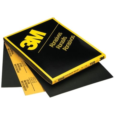 3M Sandpaper -9''x11'' Wetordry, 400 Grit (413Q)