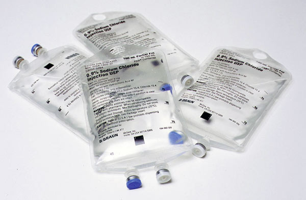 0.9% Sodium Chloride Injections, USP, 500 mL