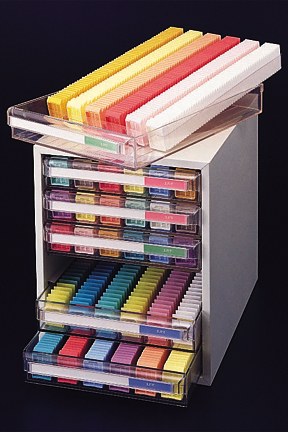 Tissue-Tek Embedding Ring Filing Cabinet