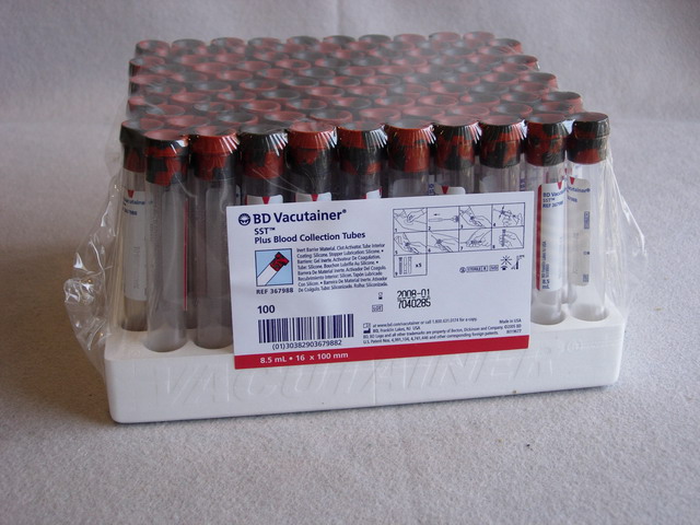 Tube, Serum Separator (plastic) - 8.5 mL.