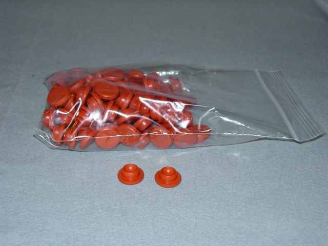 Wheaton Stoppers for Serum Bottles and Vials - Flange 13 x 20