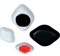 Diamond-Shaped Weighing Boats Black/Antistatic 5 mL 55 x 35 x 6