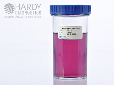 MacConkey Broth, USP, 100mL