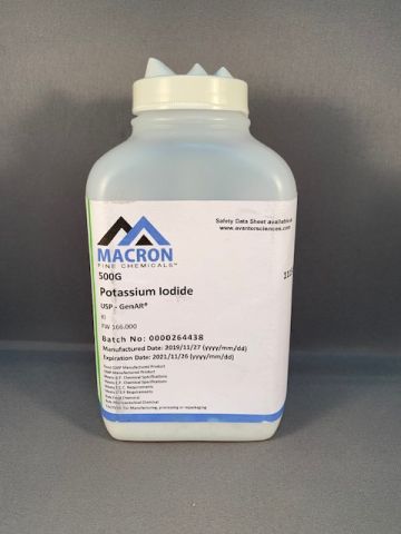 Potassium Iodide USP Powder, 500g