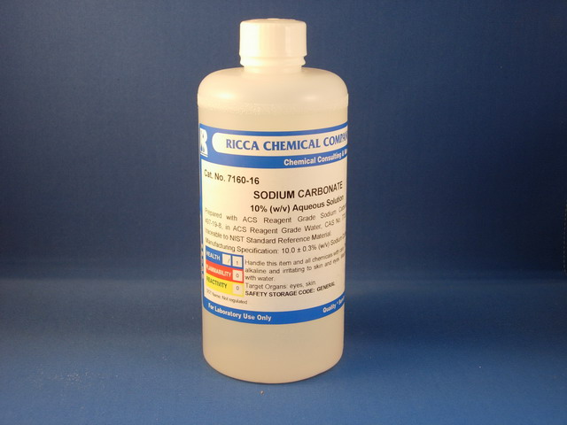 Sodium Carbonate, 10% Solution, 500 mL