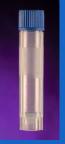 2.5mL cryo-loc vials, non-sterile w/blue cap