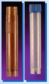 3.5mL cryo-loc vials, sterile w/white cap