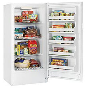 12.1 cu. ft. Stand Alone Freezer, White